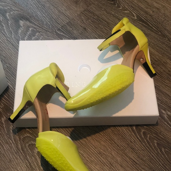 Marine Serre lime green shoes size 9 new - Picture 3 of 8